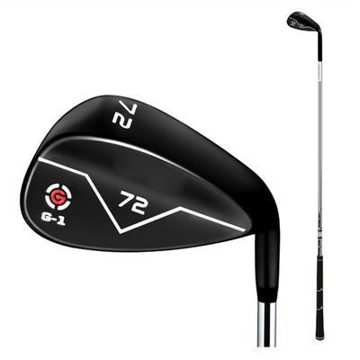Golf Sand Wedge Club, 72 Degree Right Hand Sand Wedge, CNC Texture, Stainless Steel, for Men and Women, Sports Outdoor Club