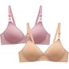 2026 Wireless Bras for Women Wirefree Full Coverage Bralettes No Underwire Comfort Bras Soft Push Up Everyday T Shirt Bras view 1