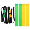 INOOMP 2sets Rugby Waist Flag Set Wear-resistant Belts Reusable Flags for Training and Competition for Youth and Adults