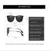 GeRRiT Sunglasses Retro Classic Round Polarized Sunglasses Fashion Men And Women Dazzling Pink Black Frame Mirror Sunglasses UV400 (Color : Yellow Framed Brown Mirror B), 4812414 view 2