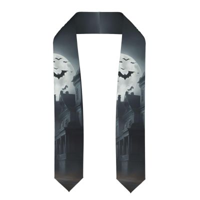 SSIMOO Halloween Horror Adult Graduation Stole,Exquisite Graduation Stole,Personalized Graduation Gifts,Unisex