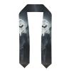 SSIMOO Halloween Horror Adult Graduation Stole,Exquisite Graduation Stole,Personalized Graduation Gifts,Unisex view 1