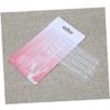 FOMIYES 4pcs Corrugated Card Sticker Thin Heel Stickers Adhesive Shoes Tape for Foot Pain Relief view 3