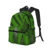 ZISHAK Natural Plant Silhouette Fern Leaves Print Comfortable Backpack,Your Essential Casual Travel Bag For Outdoor Adventures view 2