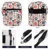 Dogs Paws and Bones Men's Crossbody Bag Small Messenger Shoulder Bags Sling Pack Gift for Women view 4