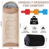 Sleeping Bags for Adults, Lightweight Detachable Camping Sleeping Bags, 0 Degree Wearable Sleeping Bag, 4 Season Waterproof Mummy Bags for Camping Hiking Outdoor Travel Hunting view 4