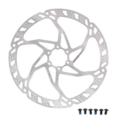 DJC Bike Brake Disc Rotor MTB Brake Disc 160 180 203mm with 6 Bolts Stainless Steel for Road Bike Brake Rotor (203mm)