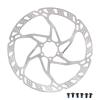 DJC Bike Brake Disc Rotor MTB Brake Disc 160 180 203mm with 6 Bolts Stainless Steel for Road Bike Brake Rotor (203mm) view 1