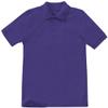 Classroom Uniforms for Boys and Girls, Short Sleeve Pique Polo CR832D, 4T, Dark Purple view 1