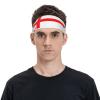 Mikmaq State Flag Headbands for Men Women Wicking Sports Sweatband for Running Basketball Yoga Hairbands view 1