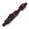 Outanaya 20pcs Fishing Rod Holder Diy Reel Seat Accessories Black and Red Easy to Install Non-slip Base Durable Construction for Sea Fishing and Rod Modifications view 2