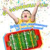 JA-RU Mini Foosball Table Top Games (3 Pack)  Finger Sports Mini Table Soccer Game for Kids, Portable Handheld Travel Games, Office Desk Toys, Sports Party Favors for Boys. 255-3s view 2