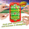JA-RU Mini Foosball Table Top Games (3 Pack)  Finger Sports Mini Table Soccer Game for Kids, Portable Handheld Travel Games, Office Desk Toys, Sports Party Favors for Boys. 255-3s view 4