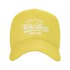 Certified Whiskey Taster Baseball Hat Funny Caps for Men Women Yellow view 1