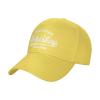 Certified Whiskey Taster Baseball Hat Funny Caps for Men Women Yellow view 2