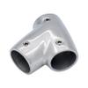 RANYUSS Marine Grade Stainless Steel 316 Polished Left and Right Hand Rail Fitting- 60 Degree T/Tee for 7/8in Tube view 4