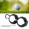 ChengyuWei 5pcs Golf Ball Holder Soft Silicone Clip, Easy Attachment to Bag or Cart, Portable Golf Ball Protective Holder Cover, Gift Accessories for Men and Women, Holds 2 Golf Balls (Black) view 4