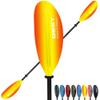 Best Marine and Outdoors Kayak Paddle, Carbon Fiber Shaft & Fiberglass Reinforced Polypropylene Blades, 220cm, 234cm, 250cm, Lightweight Kayak Paddles for Adults (Sunset, 220 CM) view 1