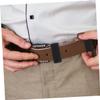 SUPVOX 6pcs Elastic Belt Loop Retainer for Men Black Webbing Belt Keepers Backpack Straps view 3