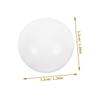 ORFOFE 24pcs Foosball Table Balls Mini Soccer Balls Replacement for Tabletop Foosball Game White view 4