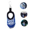 KOMBIUDA 1set Mini Golf Ball Bag Buckle Design Neoprene Storage Pouch for Convenient Ball Storage Fashionable Accessory for Golf Lovers view 3