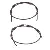 2Pcs Replacement Tree Stand Cables, 65 Inch Stainless Steel Plastic Climbing Treestand Cables Universal Tree Stand Seat Deer Stand Accessories for Climbing Treestands view 1
