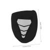 KOMBIUDA Cycling Shoe Cover Half-Finger Reflective Outdoor Overshoes Windproof Warm Cycling Accessory for Winter Riding view 2