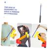 SUPVOX Rainbow Ribbon Rod Multi-Function Telescopic Pole for Rhythmic Gymnastics Performances view 3