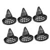 Balacoo 6pcs EEL Cage Lid Fishing Accessories Minnow Lid for Fishing Crab Traps Crawfish Net Turtle Traps for Ponds Crab Net Crawfish Traps Lid Fishing Cage Lid Shrimp Net Crayfish Plastic, Black view 1