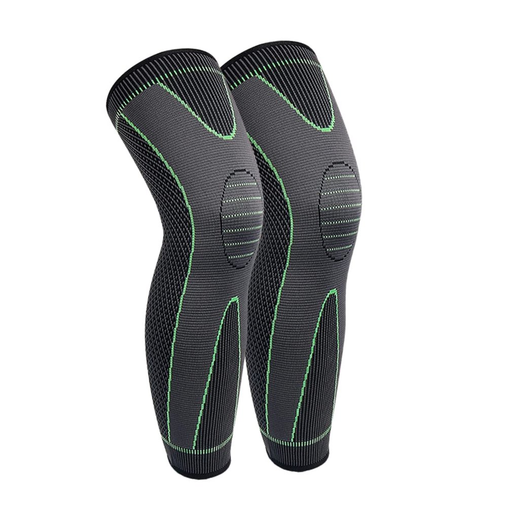 NOLITOY Nylon Sports Knee Pads for Men Breathable Knee Brace Elastic Support for Running Hiking Yoga Basketball