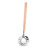 BESPORTBLE Ice Fishing Scoop Wooden Handle Ergonomic Skimmer for Outdoor Ice Fishing Lightweight and Compact Serrated Design for Easy Use view 1