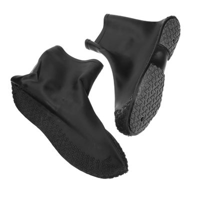 PartyKindom Shoe Covers Reusable for Rainy Days Rain Boot Covers Non-slip Bottom Elastic Overshoes for Men Women