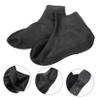PartyKindom Shoe Covers Reusable for Rainy Days Rain Boot Covers Non-slip Bottom Elastic Overshoes for Men Women view 2