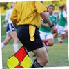 balacoo Sports Penalty Flag Lightweight Tossing Flag for Referees for Soccer and Football Games Fairness Penalty Calls Easy to Action view 4