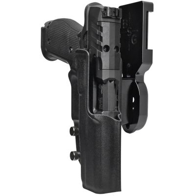 Pro Heavy Duty Competition Holster fits Walther PDP 4.5in Steel Frame (Right-Hand Draw, Black/Black)