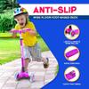 Highmaster 3-Wheel Toddler Scooter for Boys  Light-Up Wheels, Safe Ride for Ages 2+  Holds Up to 165 lbs (Purple) view 4