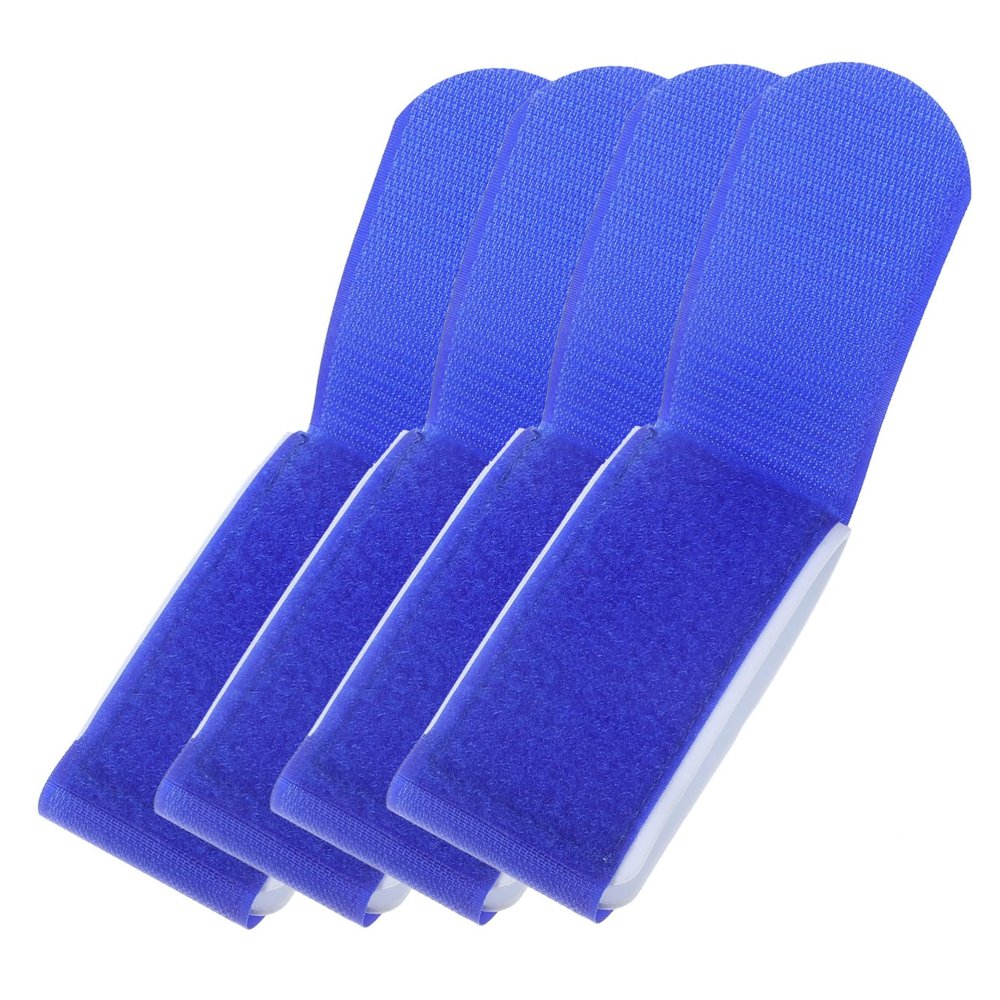 balacoo 4pcs Ski Fixing Straps Snowboard Carrying Bands for Outdoor Sports Easy to Use Sled Ties for Ski Equipment