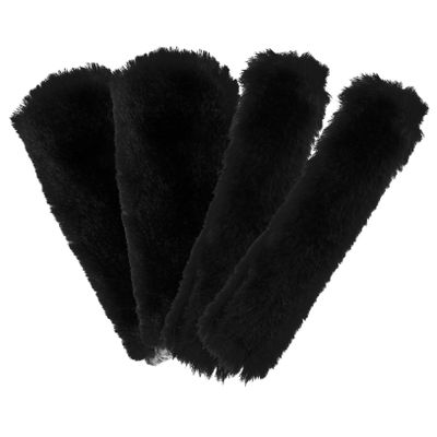 LIOOBO Warm Winter Bike Handlebar Tape Plush Bike Grips Covers Easy Install Handlebar Plush Grip for Bicycle
