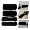 LIOOBO Warm Winter Bike Handlebar Tape Plush Bike Grips Covers Easy Install Handlebar Plush Grip for Bicycle view 3