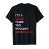 It's a Laura Thing You Wouldn't Understand Women Men T-Shirt, Small, Black view 1