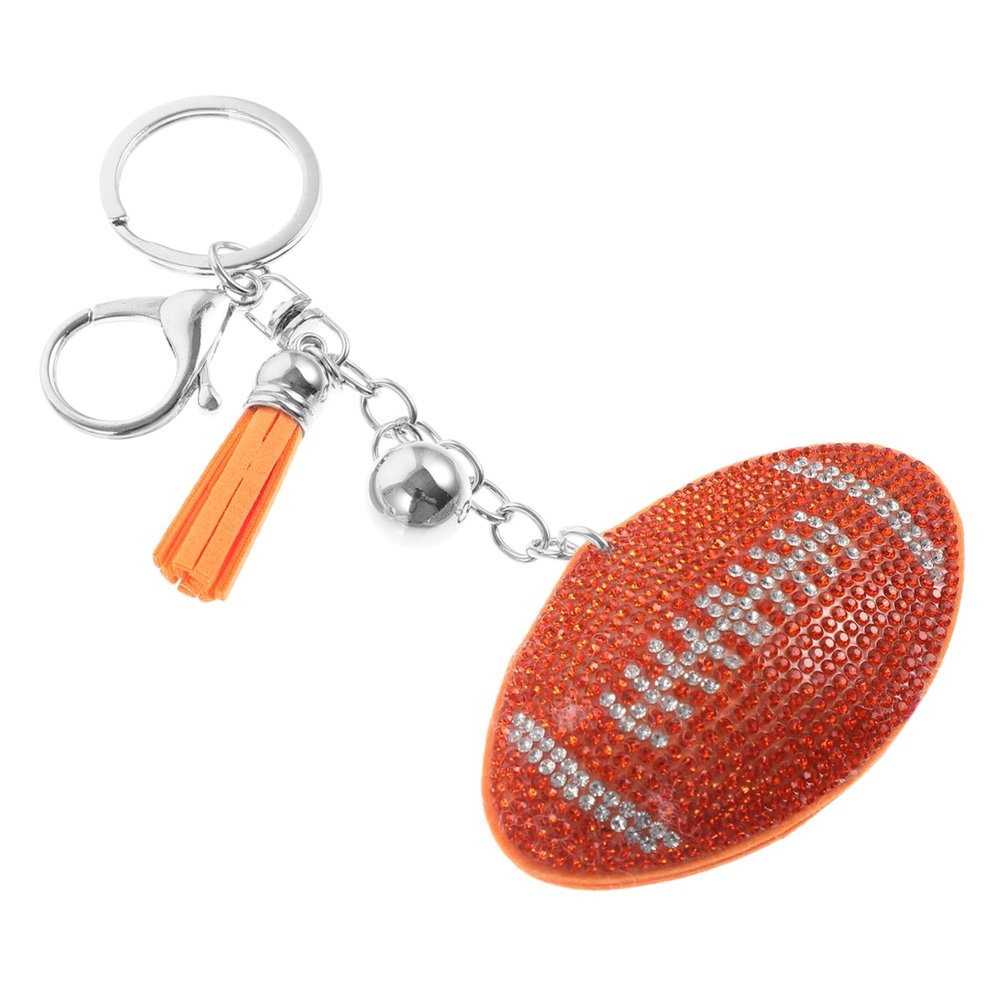 balacoo Rugby Keychain Pendant Sports Keychain for Bags Backpacks Cellphones Lightweight and Rugby Accessory Present for Fans and Collectors