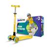 Highmaster 3-Wheel Toddler Scooter for 2 to 8 Year Old boy - 3 Wheeled Kids Scooter with Light Up Wheels, Safe and Fun Ride for Kids - Yellow view 1