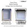 37 Quart Cobalt Weekender Cooler - Ice Chest by Blue Coolers for Camping, Sports Events, and Barbecues (Full Day Ice Retention) (Black) view 4