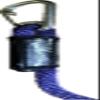 Sandspike 7/16 Custom Beach Anchor Lines (Royal Blue, 5 feet) view 1