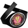 Crown Awards World's Greatest Mother Premier Silver Champion Black Faux Leather Belt Trophy view 2