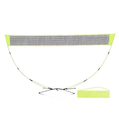 SEXWAWAMM Portable Badminton Net Stand, Lightweight Badminton Net with Storage Bagfor Indoor Outdoor Sports, Easy to Install