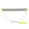 SEXWAWAMM Portable Badminton Net Stand, Lightweight Badminton Net with Storage Bagfor Indoor Outdoor Sports, Easy to Install view 1