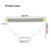 SEXWAWAMM Portable Badminton Net Stand, Lightweight Badminton Net with Storage Bagfor Indoor Outdoor Sports, Easy to Install view 3