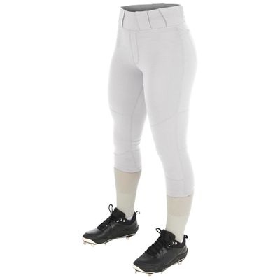 Champro Zen Fastpitch Softball Pants, Women's Small, White