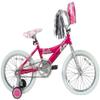 Dynacraft Barbie 18" Kids Bike for Girls, 18" Pink BMX Bike with Training Wheels, Perfect Bicycle for Kids Ages 3-9, Girls Bike with Training Wheels, Pink Bike for Safe Riding view 2